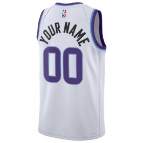 Utah Jazz Custom Nike 2025-26 Association Edition Valkoinen Miesten Pelipaidat Swingman